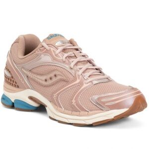 Saucony Originals Pro Grid Triumph 4 Lifestyle Sneakers Tan/Royal Men’s Sz 7 NWB